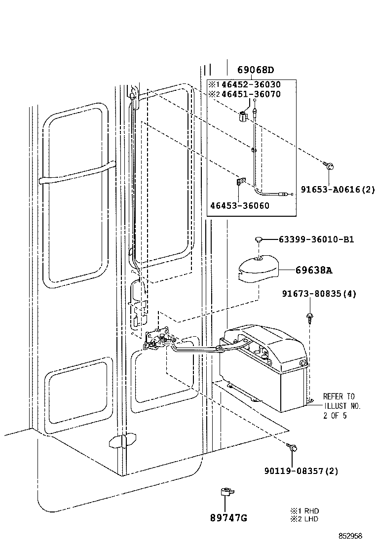  COASTER |  AUTOMATIC DOOR