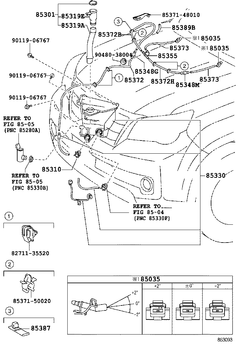  GX460 |  WINDSHIELD WASHER