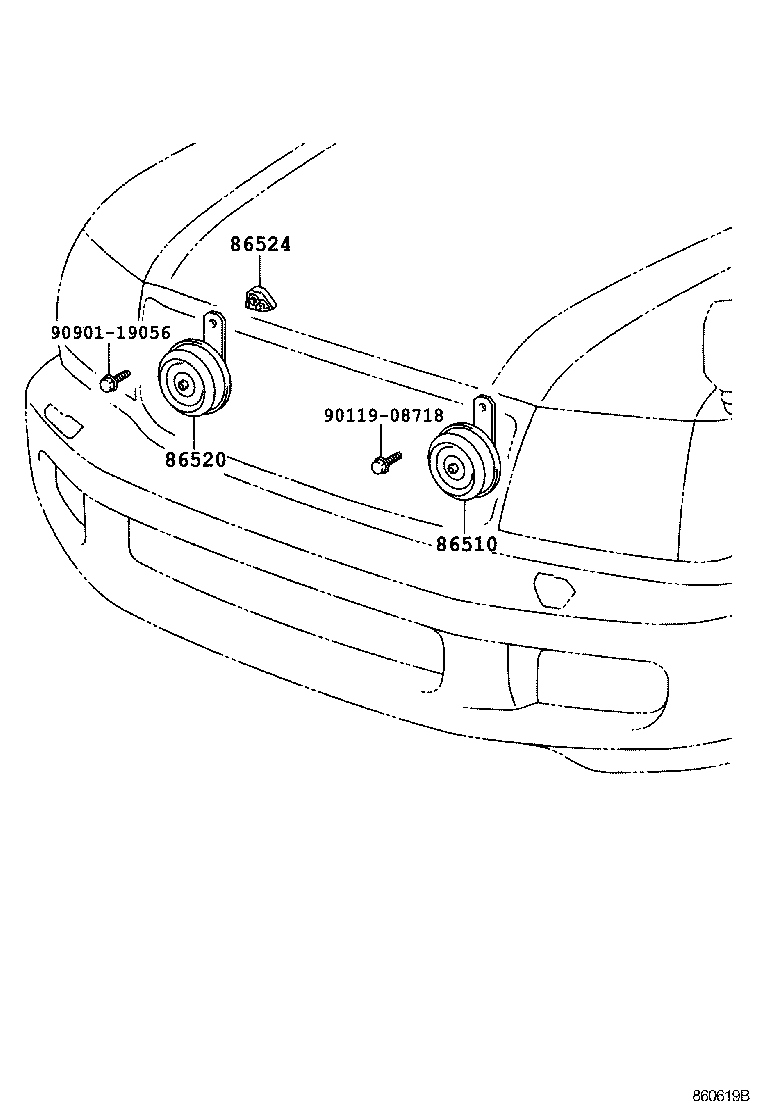  LAND CRUISER 100 |  HORN