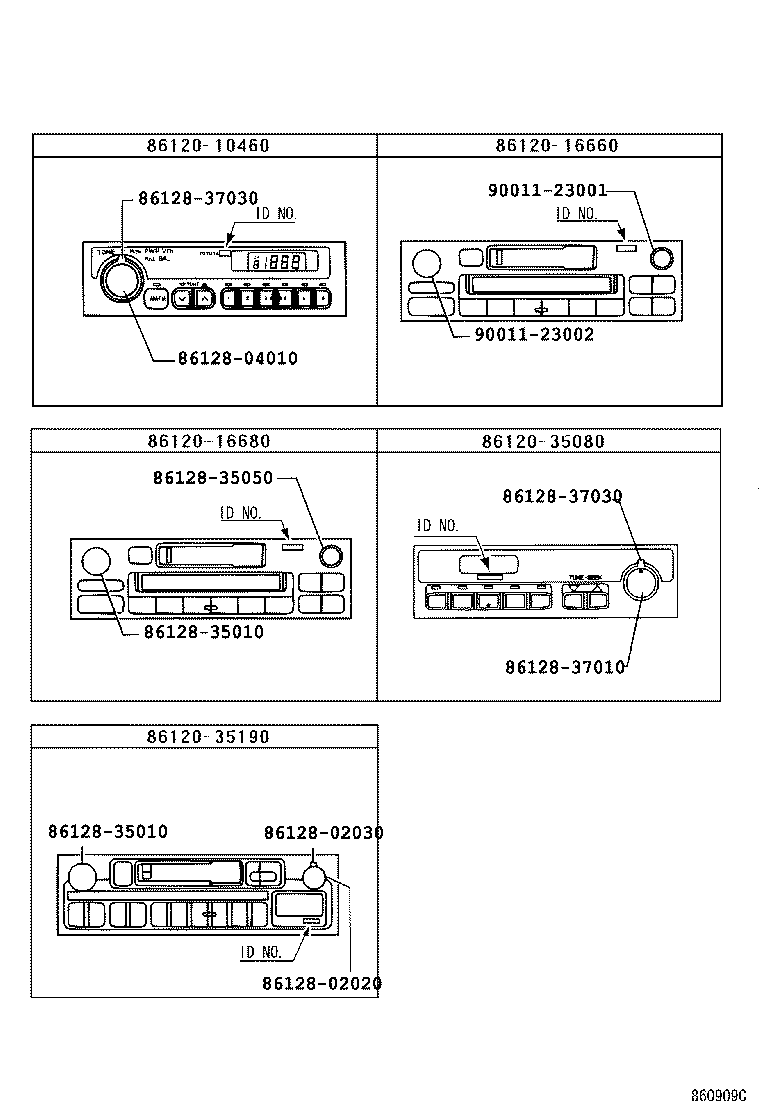  COASTER |  RADIO RECEIVER AMPLIFIER CONDENSER