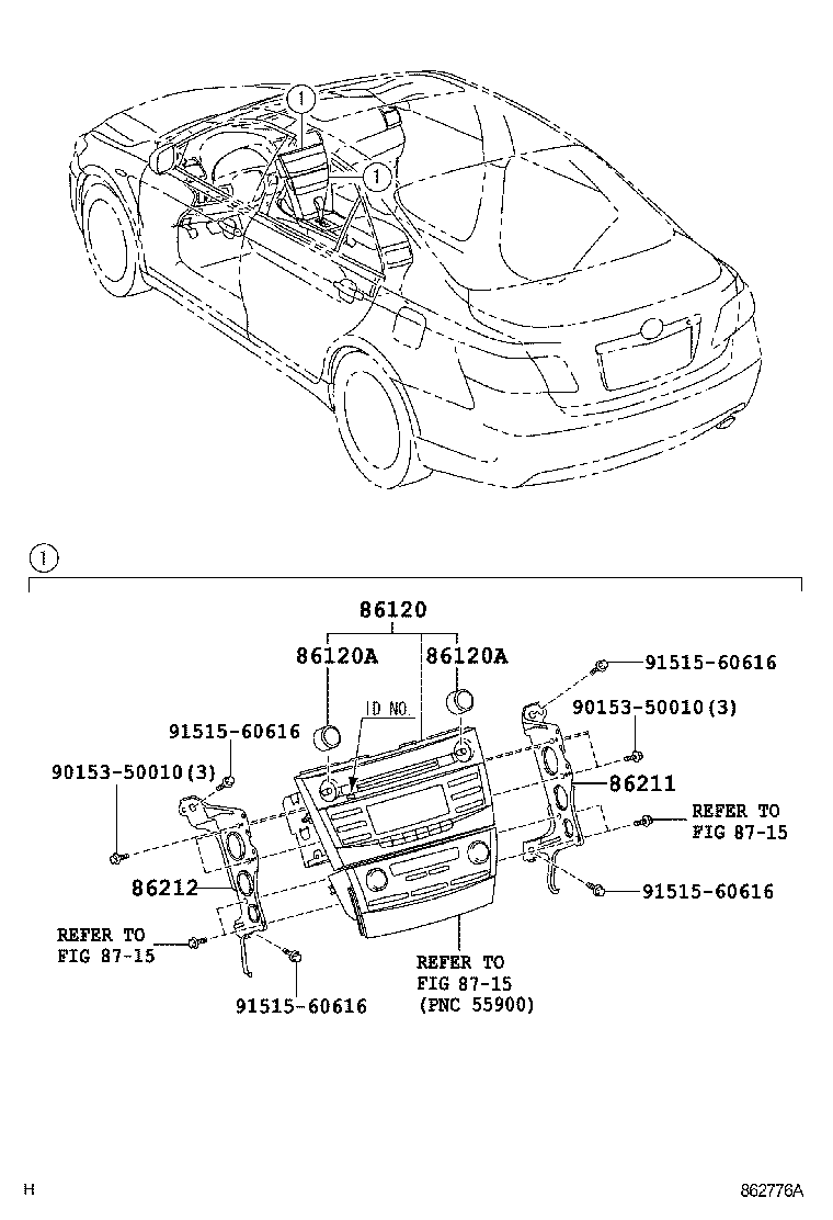  CAMRY |  RADIO RECEIVER AMPLIFIER CONDENSER