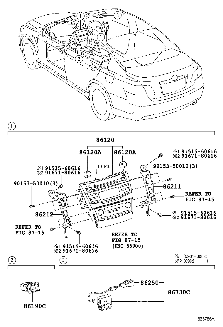  CAMRY |  RADIO RECEIVER AMPLIFIER CONDENSER