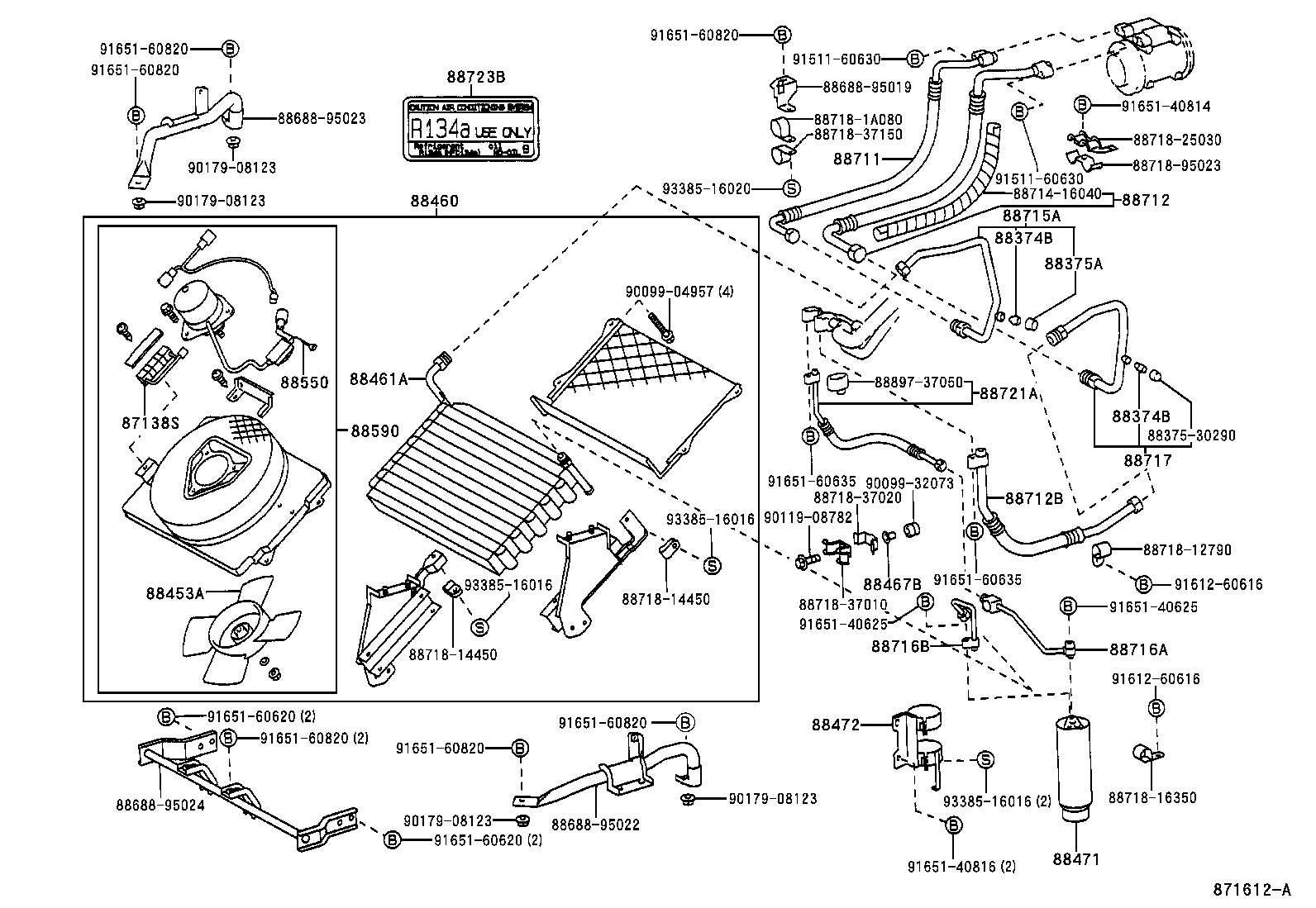  DYNA 150 |  HEATING AIR CONDITIONING COOLER PIPING