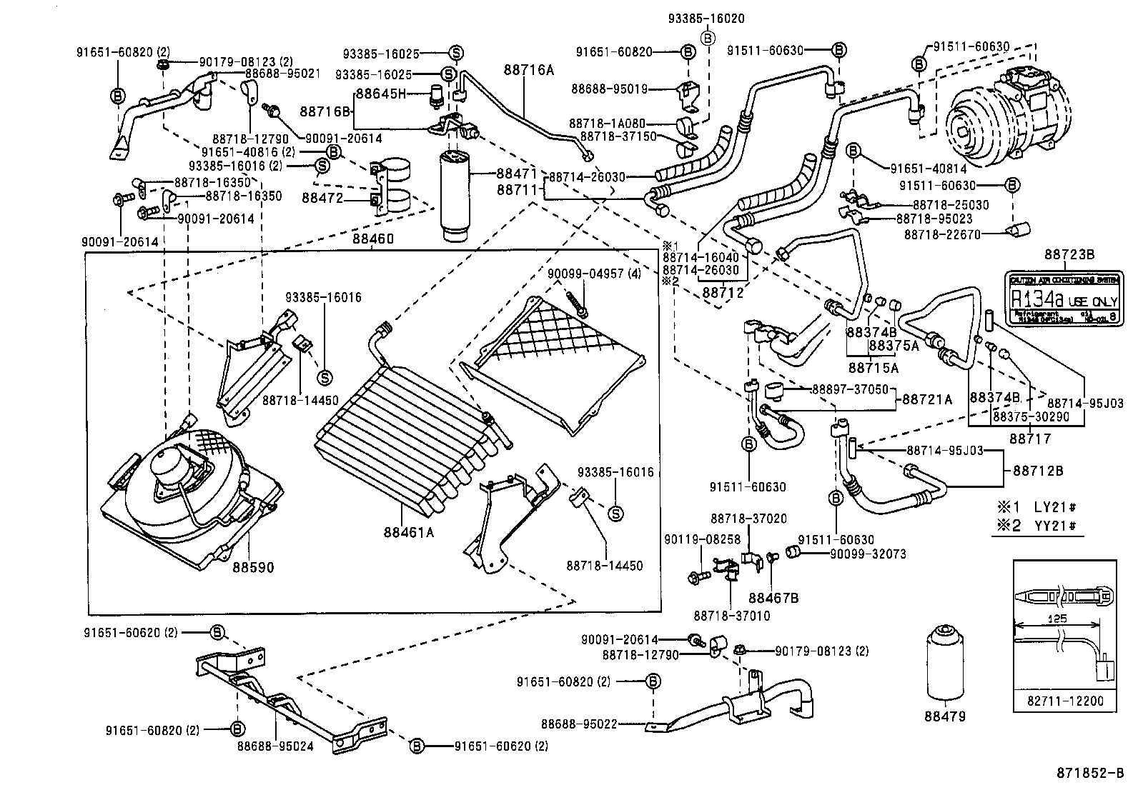  DYNA 150 |  HEATING AIR CONDITIONING COOLER PIPING