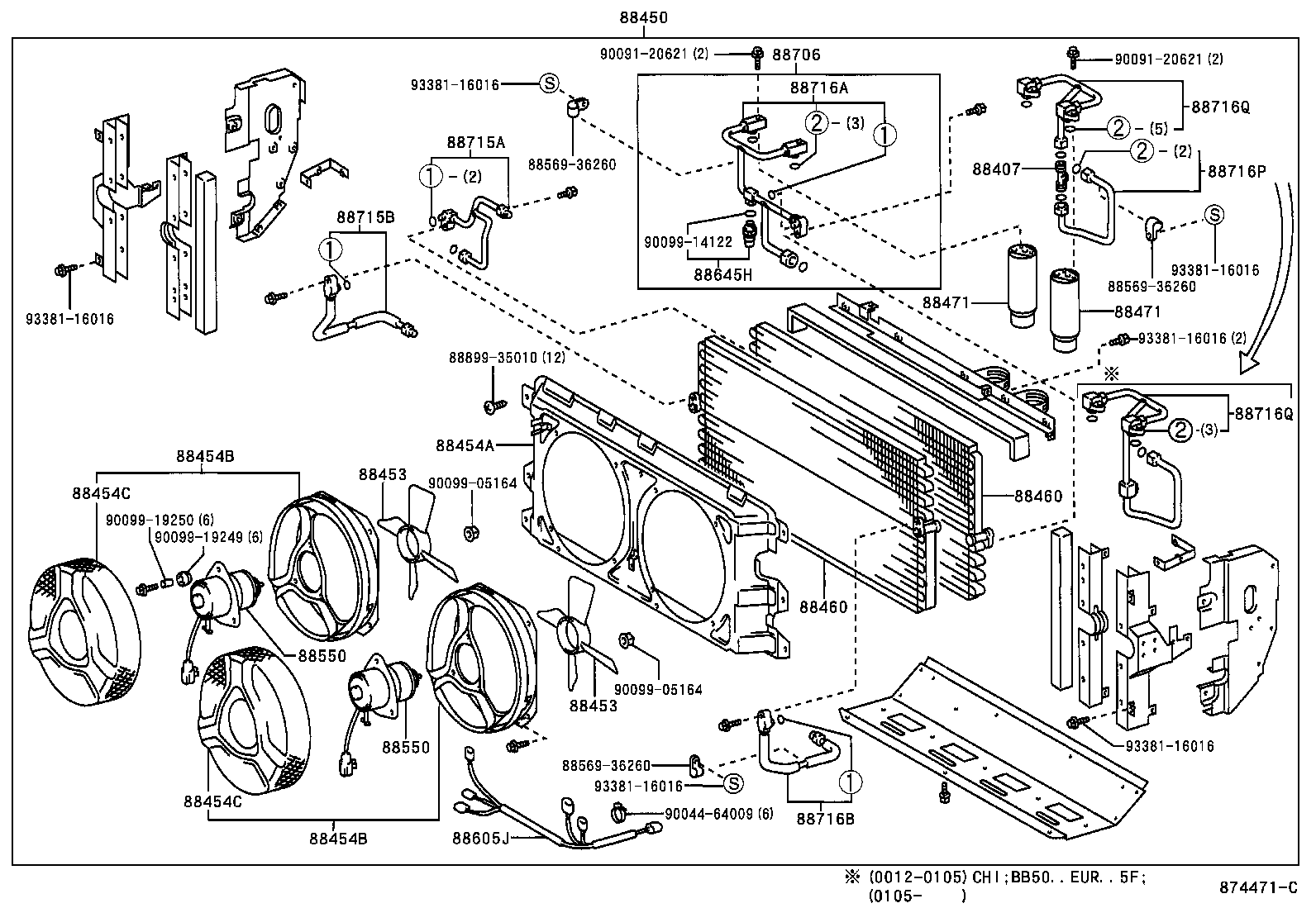  COASTER |  HEATING AIR CONDITIONING COOLER PIPING