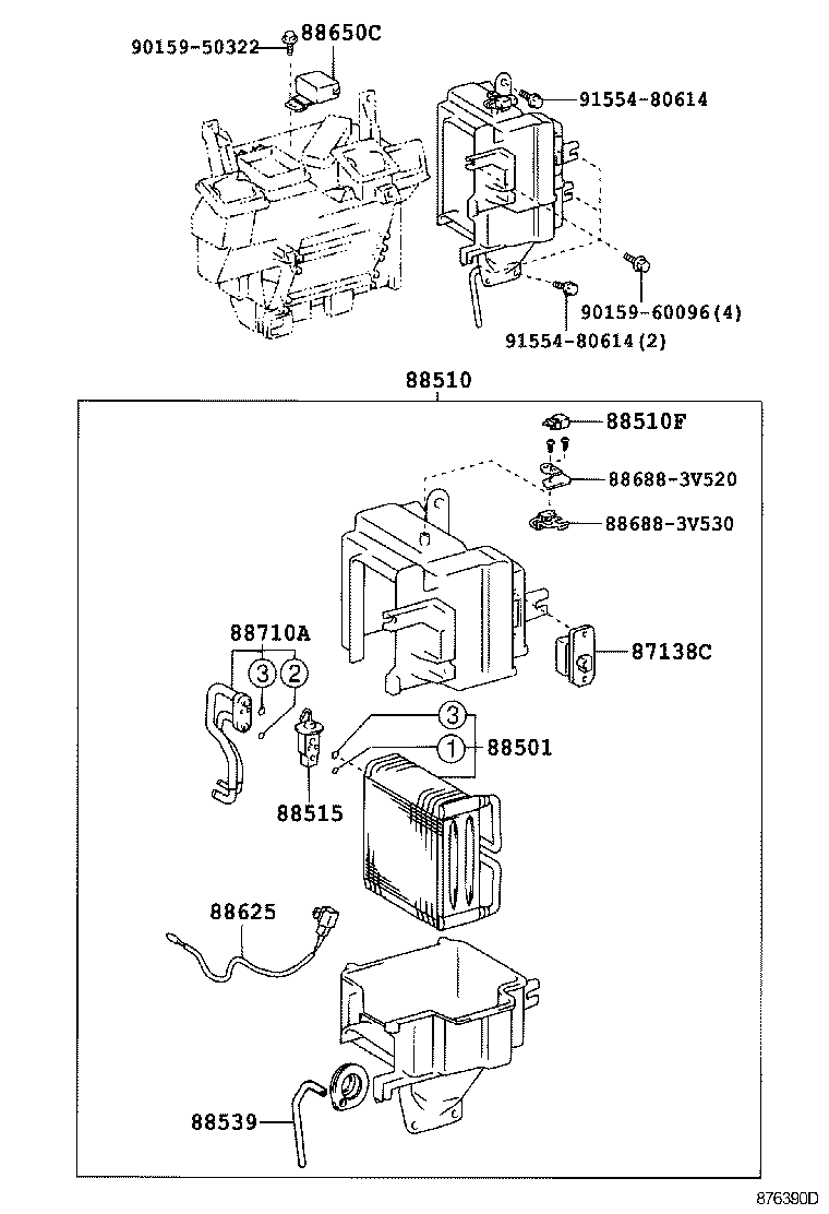  DYNA |  HEATING AIR CONDITIONING COOLER UNIT