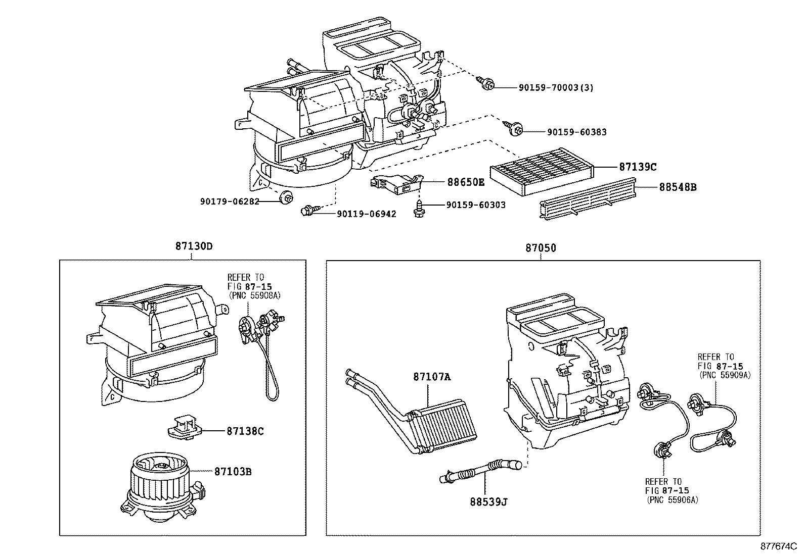  YARIS JPP |  HEATING AIR CONDITIONING COOLER UNIT