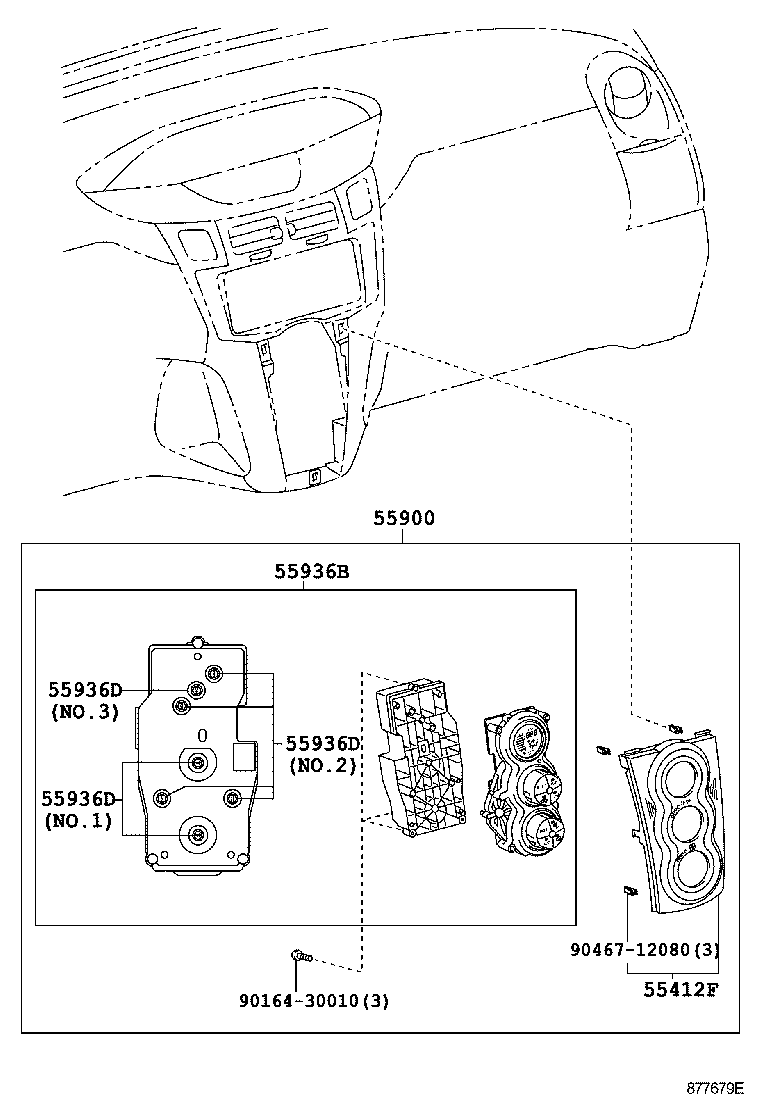  YARIS JPP |  HEATING AIR CONDITIONING CONTROL AIR DUCT