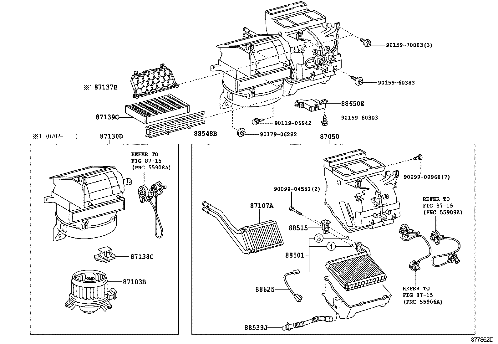  YARIS JPP |  HEATING AIR CONDITIONING COOLER UNIT