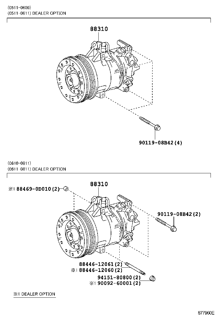  YARIS FRP |  HEATING AIR CONDITIONING COMPRESSOR