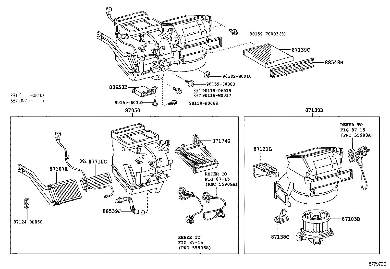  YARIS FRP |  HEATING AIR CONDITIONING COOLER UNIT