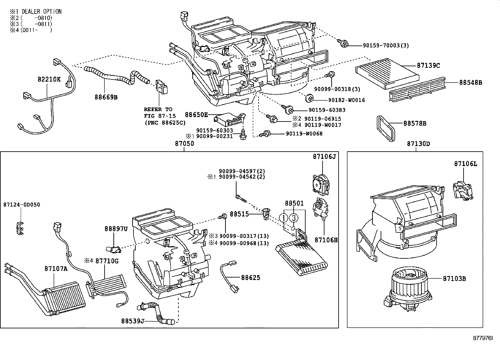  YARIS FRP |  HEATING AIR CONDITIONING COOLER UNIT