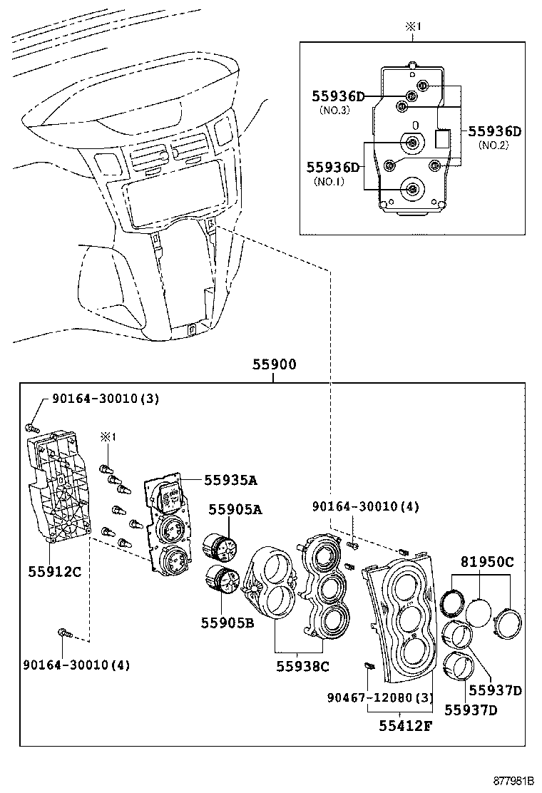  YARIS FRP |  HEATING AIR CONDITIONING CONTROL AIR DUCT