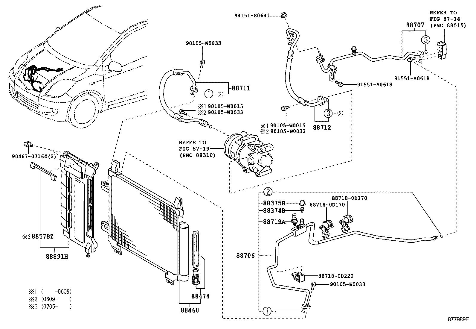  YARIS FRP |  HEATING AIR CONDITIONING COOLER PIPING