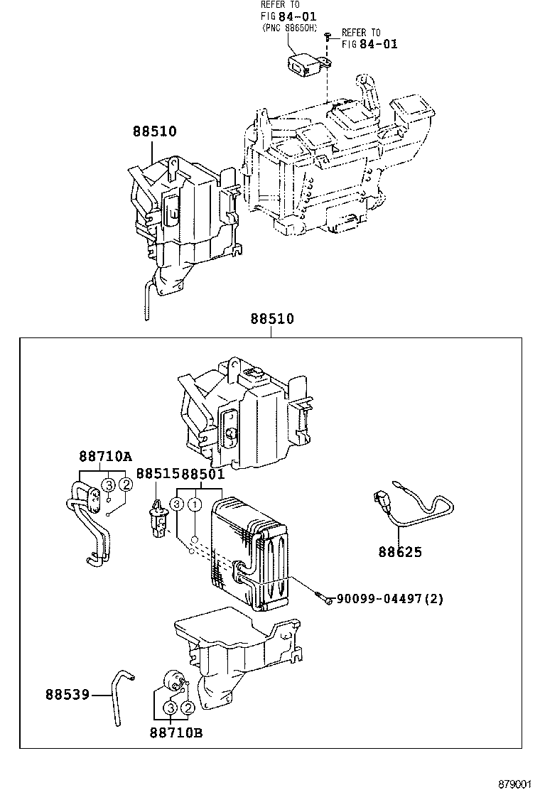  DYNA |  HEATING AIR CONDITIONING COOLER UNIT