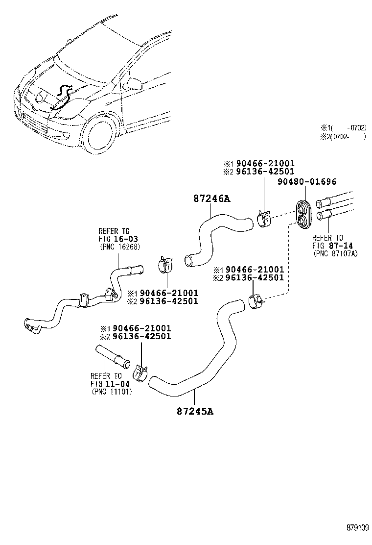  YARIS JPP |  HEATING AIR CONDITIONING WATER PIPING
