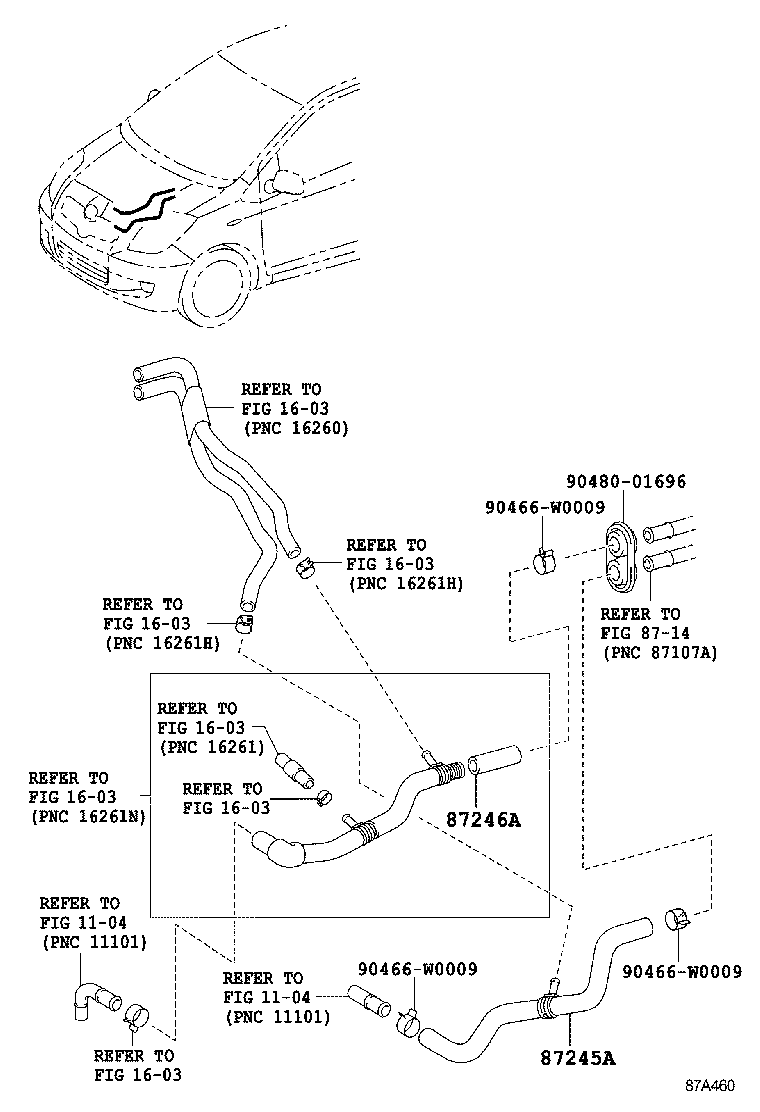  YARIS FRP |  HEATING AIR CONDITIONING WATER PIPING