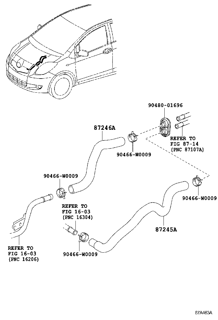  YARIS FRP |  HEATING AIR CONDITIONING WATER PIPING