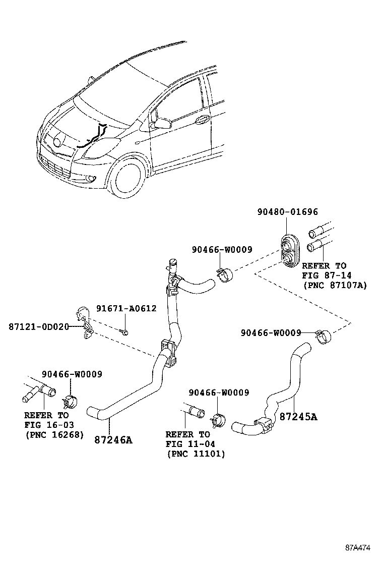  YARIS FRP |  HEATING AIR CONDITIONING WATER PIPING