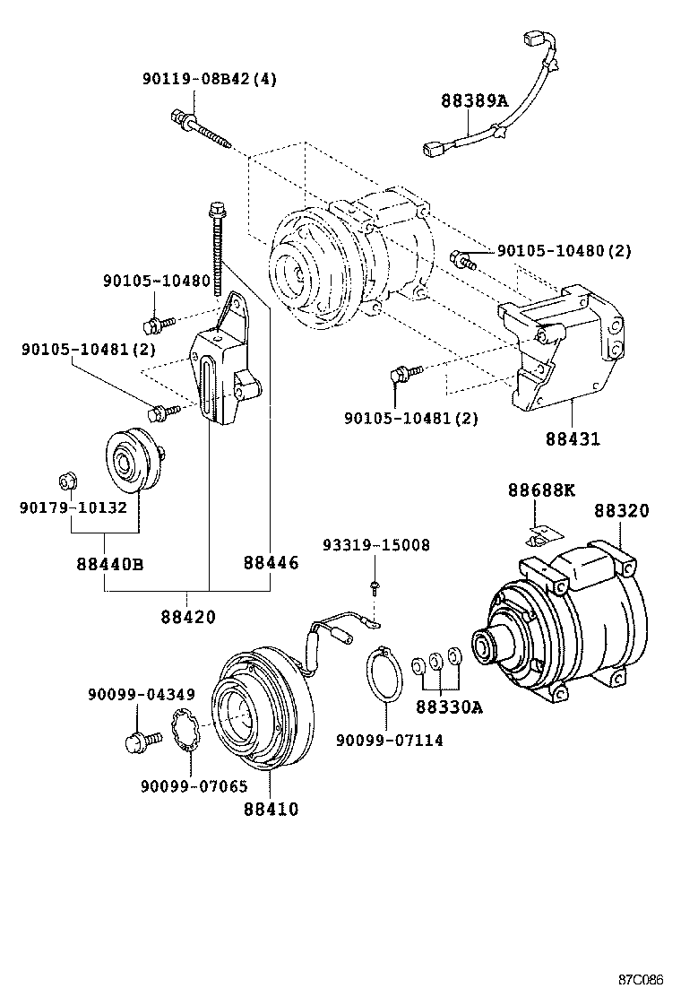  DYNA |  HEATING AIR CONDITIONING COMPRESSOR