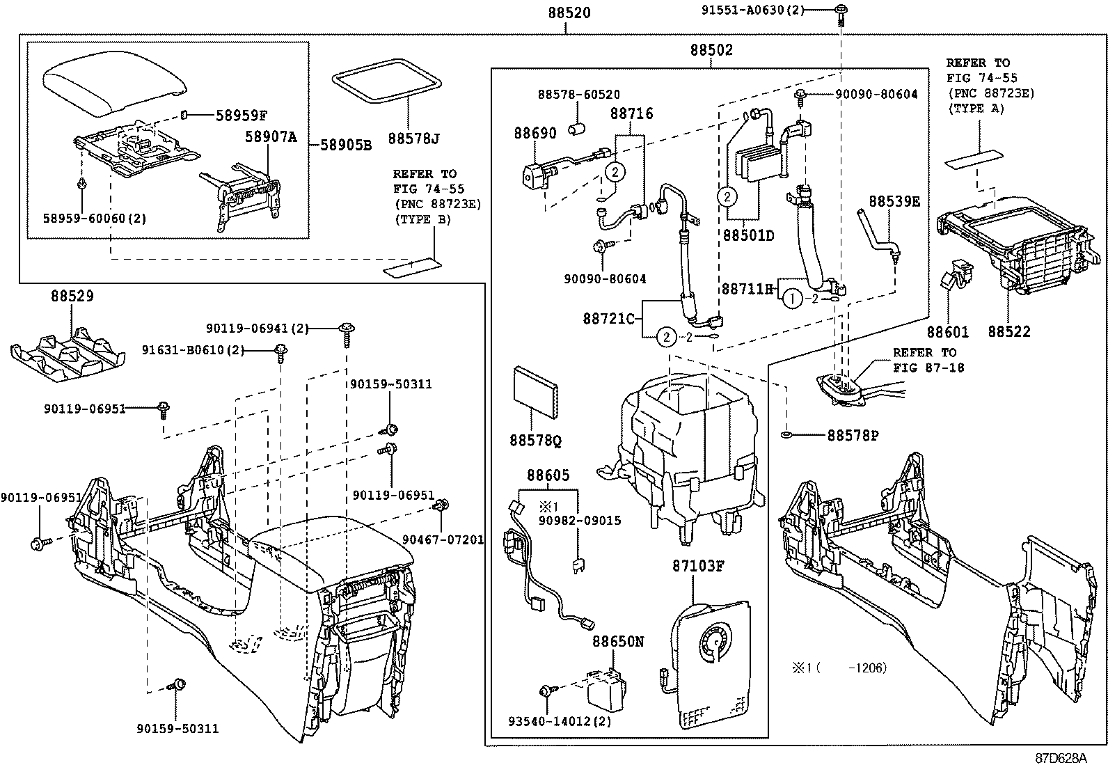  LAND CRUISER 150 |  HEATING AIR CONDITIONING COOLER UNIT