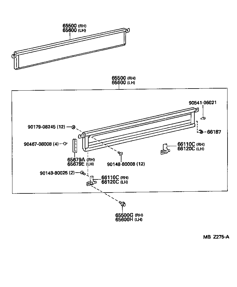  DYNA 150 |  REAR BODY SIDE PANEL