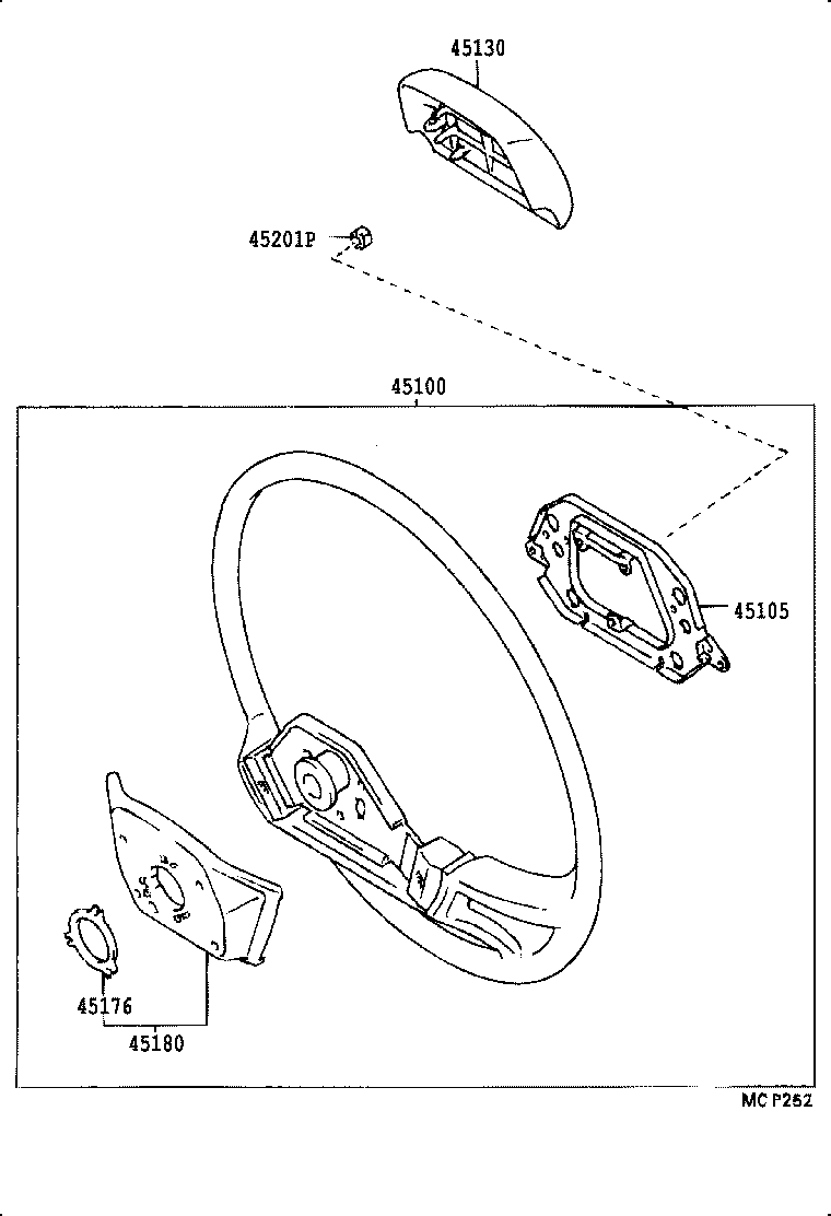  COASTER |  STEERING WHEEL