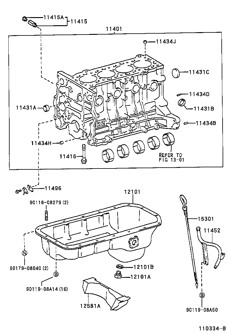  HIACE HIACE S B V |  CYLINDER BLOCK