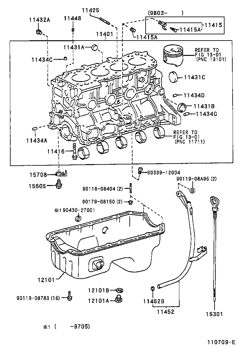  HIACE HIACE S B V |  CYLINDER BLOCK