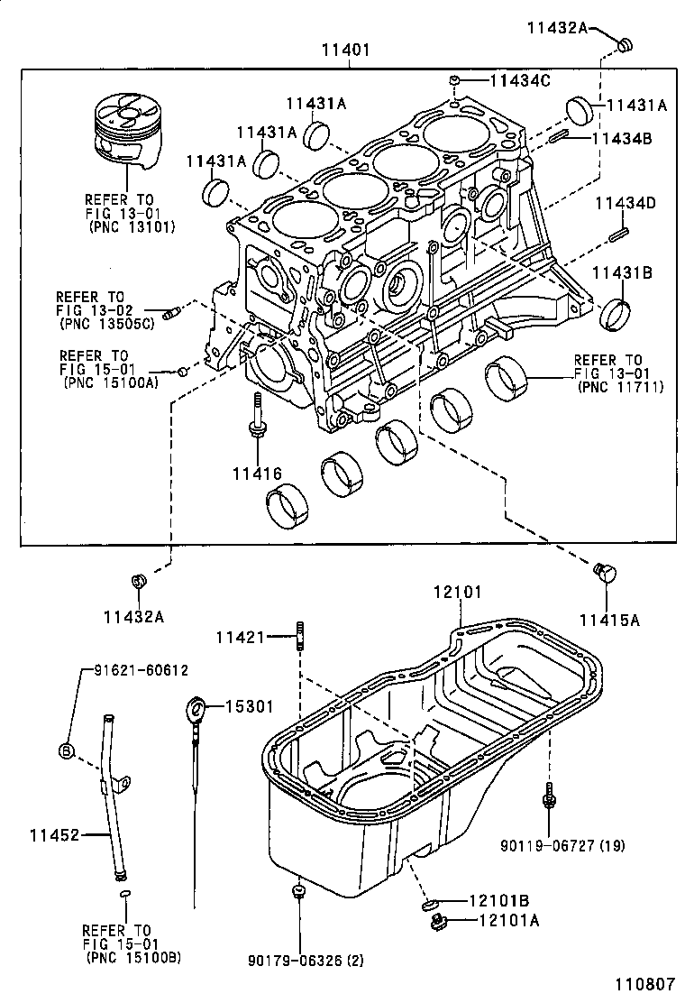  AVENSIS |  CYLINDER BLOCK