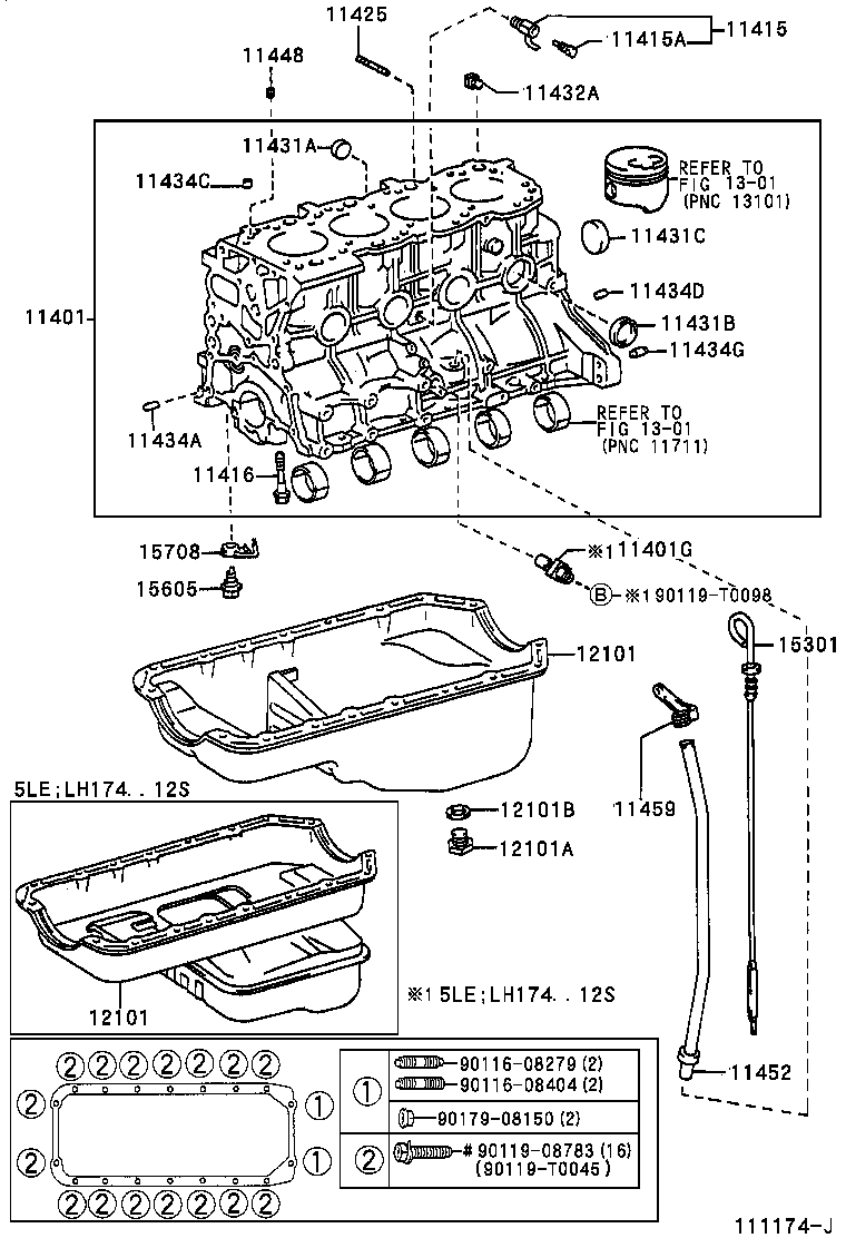  HIACE VAN COMUTER |  CYLINDER BLOCK