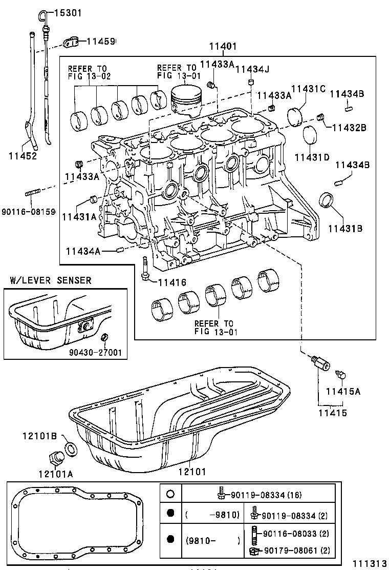  DYNA 100 |  CYLINDER BLOCK