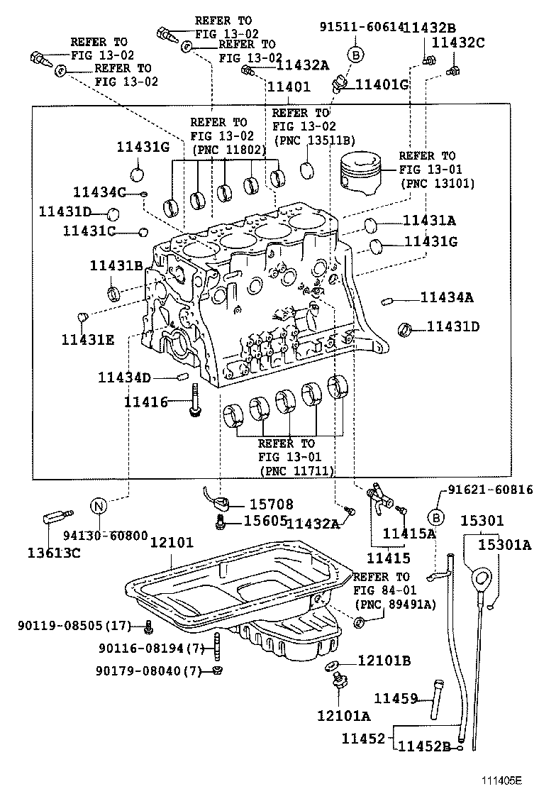  DYNA |  CYLINDER BLOCK