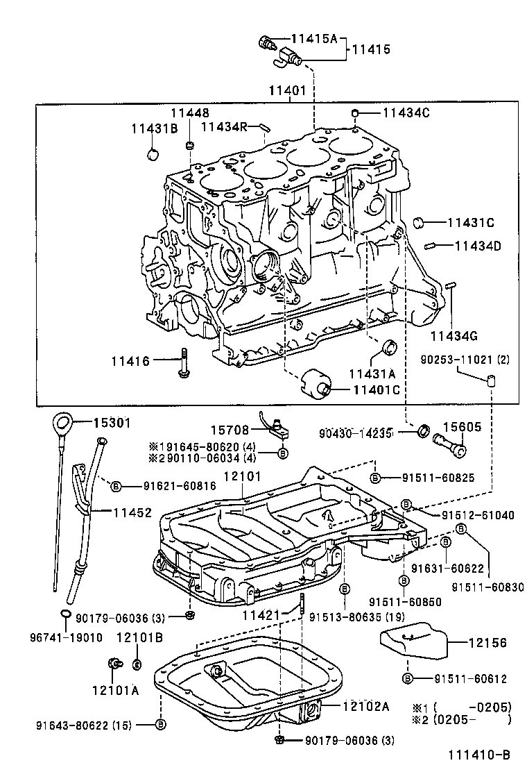  AVENSIS |  CYLINDER BLOCK