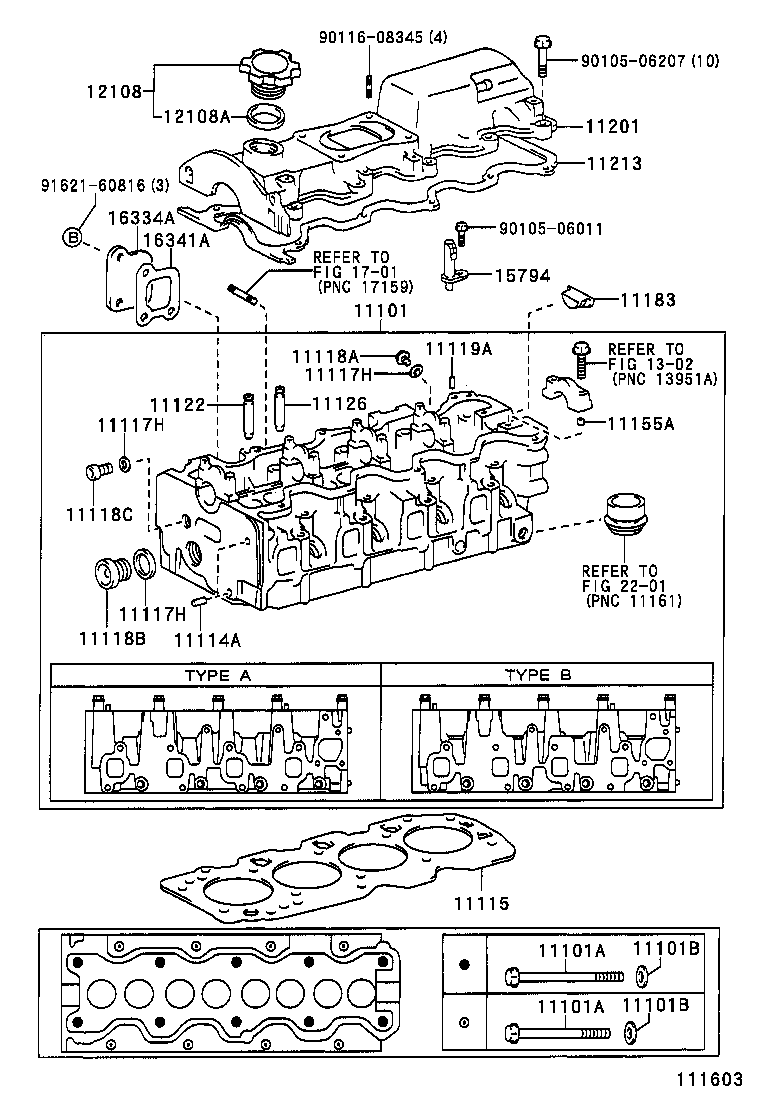  CARINA E UKP |  CYLINDER HEAD