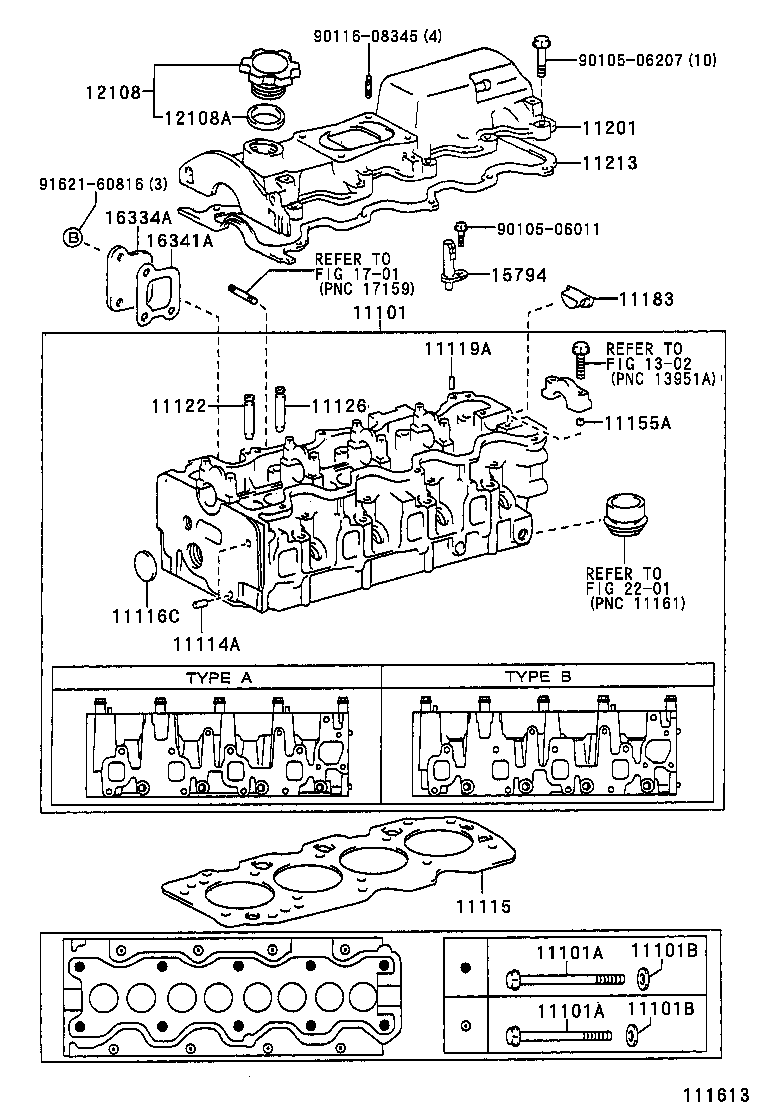  CARINA E UKP |  CYLINDER HEAD