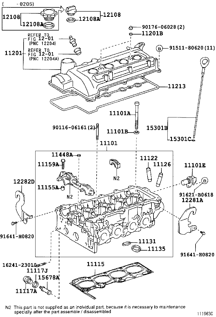  YARIS FRP |  CYLINDER HEAD