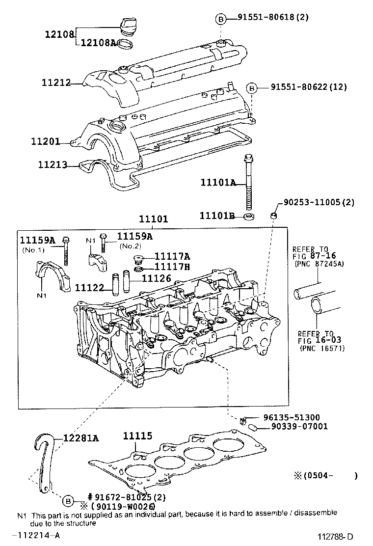  YARIS FRP |  CYLINDER HEAD