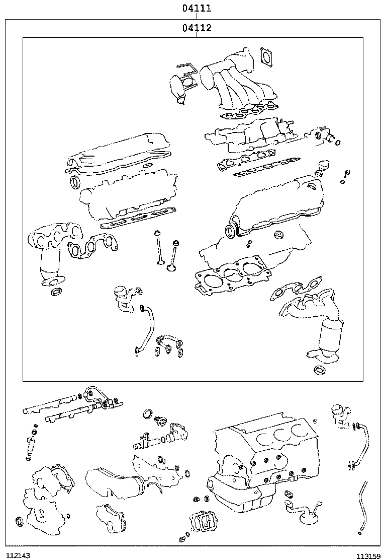  CAMRY |  ENGINE OVERHAUL GASKET KIT