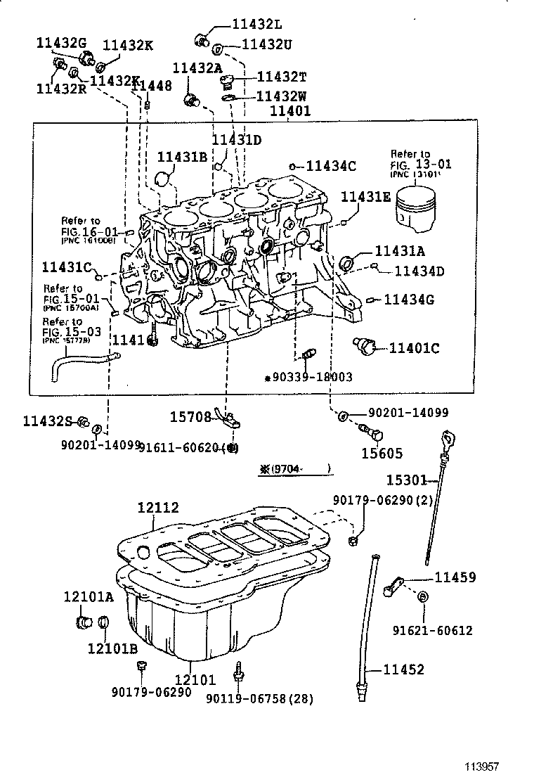  CARINA E UKP |  CYLINDER BLOCK