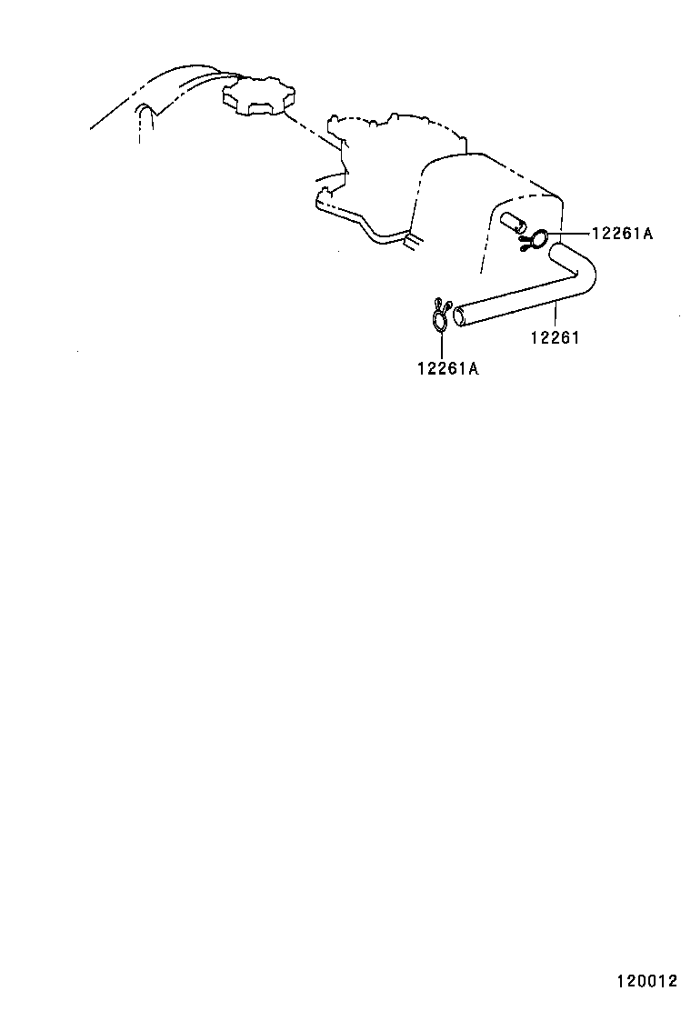  COROLLA SED WG |  VENTILATION HOSE