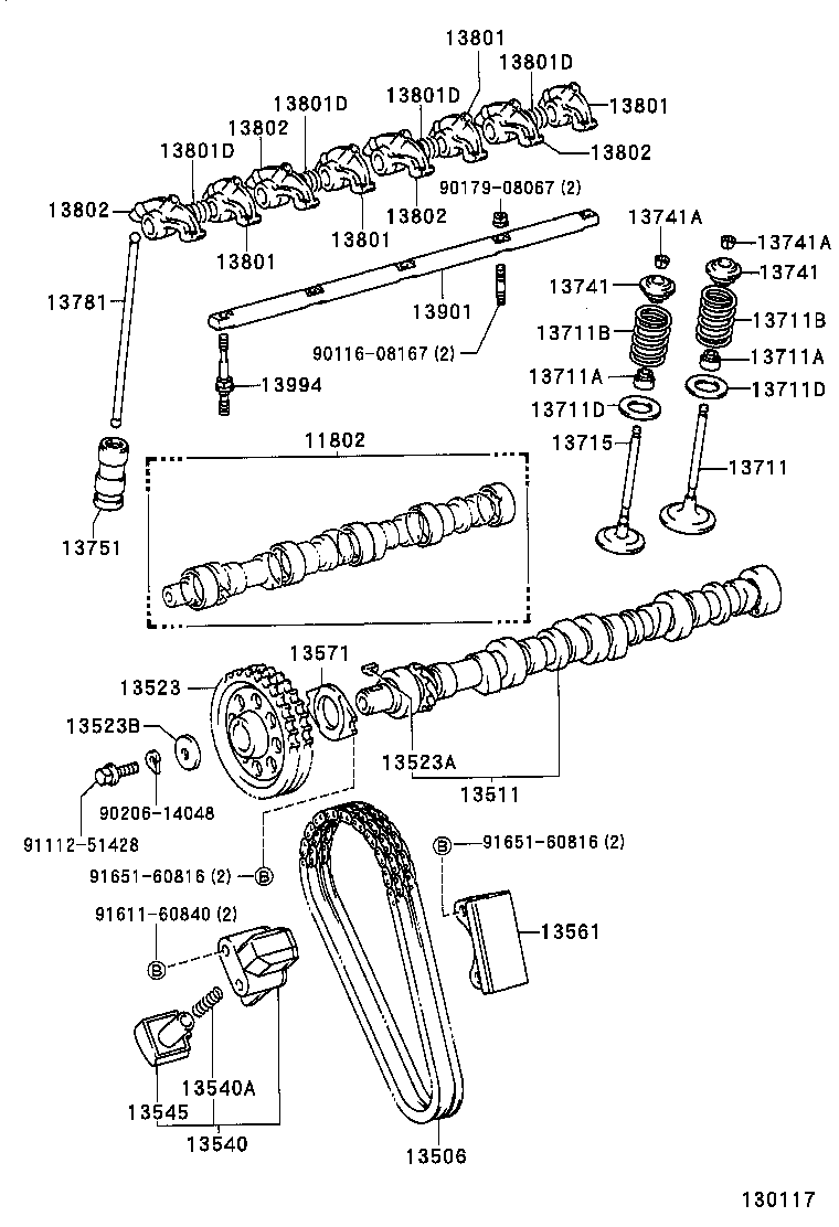  DYNA 100 |  CAMSHAFT VALVE