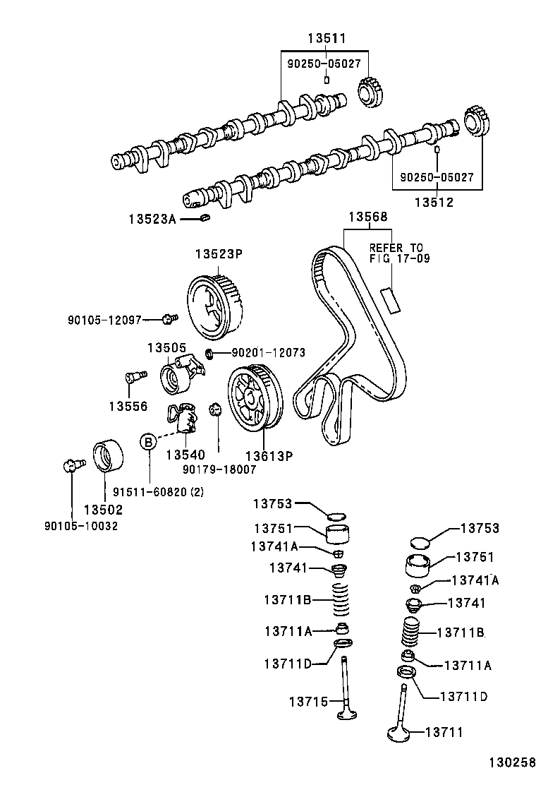  COROLLA HB LB |  CAMSHAFT VALVE