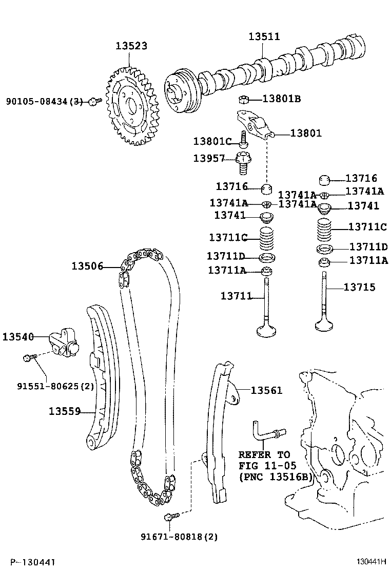  YARIS JPP |  CAMSHAFT VALVE