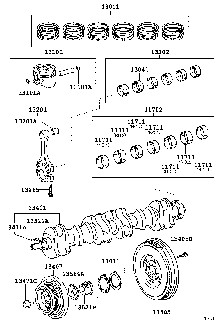  SUPRA |  CRANKSHAFT PISTON