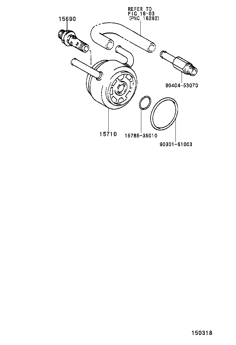  CAMRY WG |  ENGINE OIL COOLER