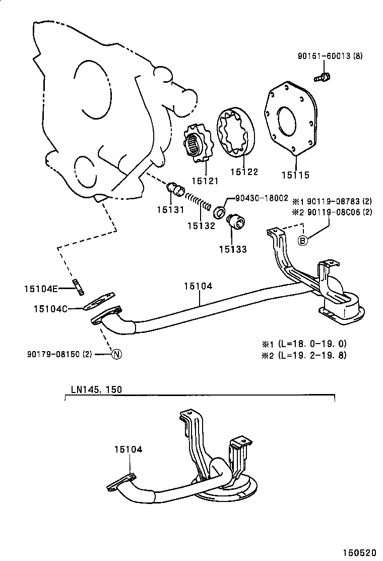  HILUX |  ENGINE OIL PUMP