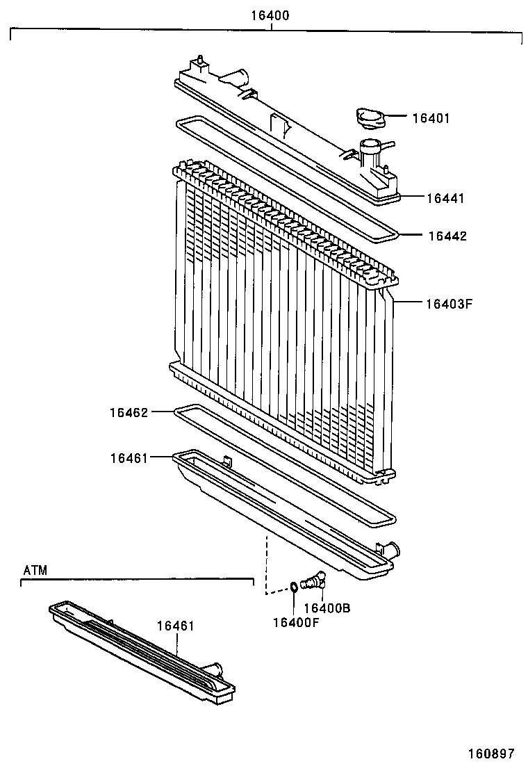  HIACE HIACE S B V |  RADIATOR WATER OUTLET