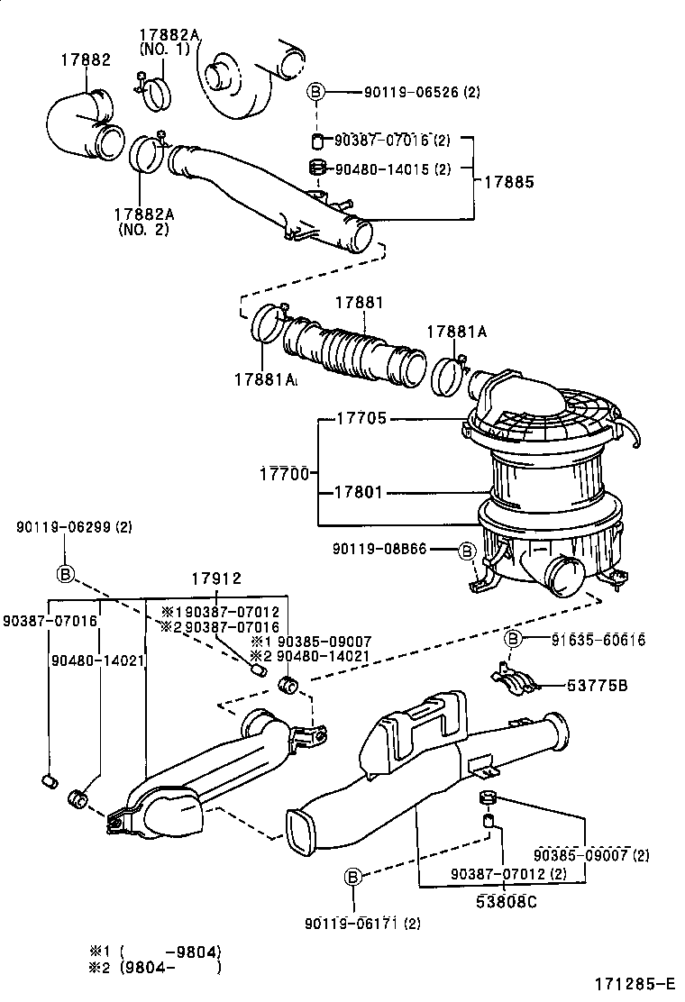  HILUX |  AIR CLEANER