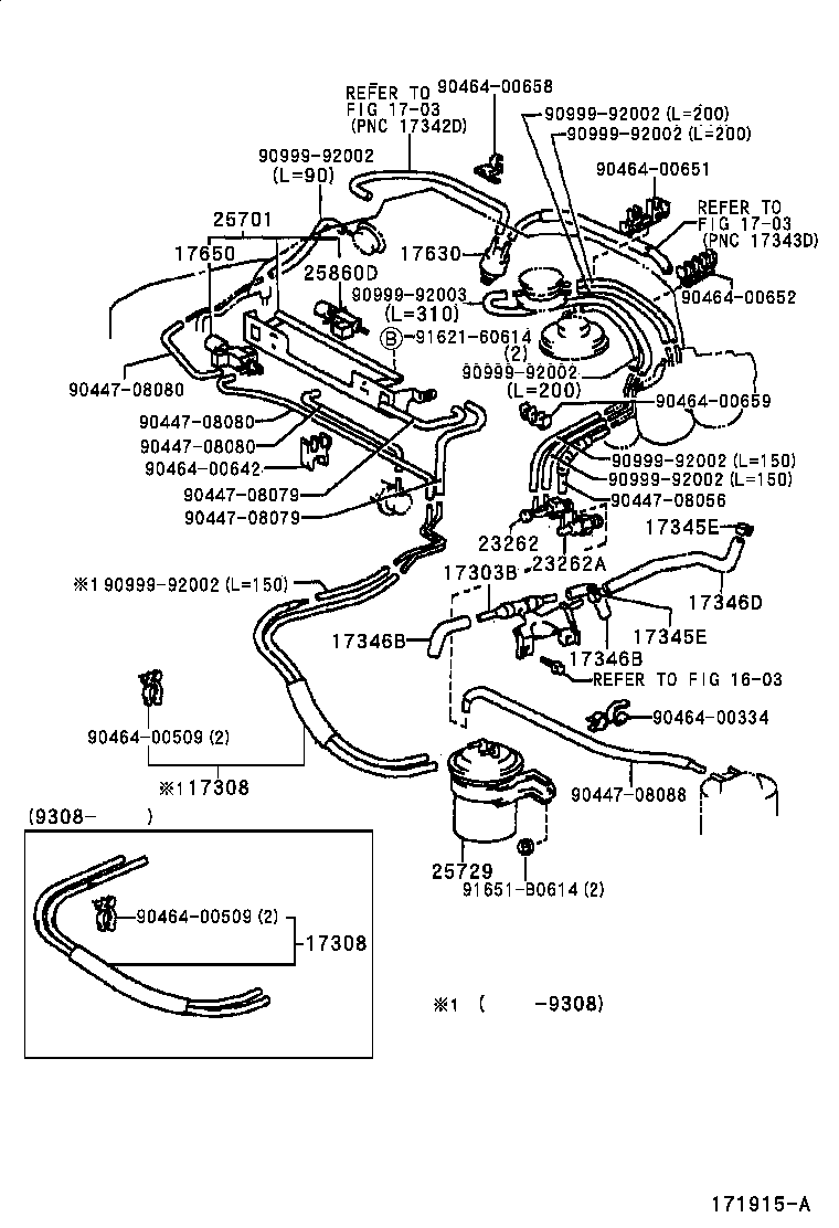  CAMRY WG |  VACUUM PIPING